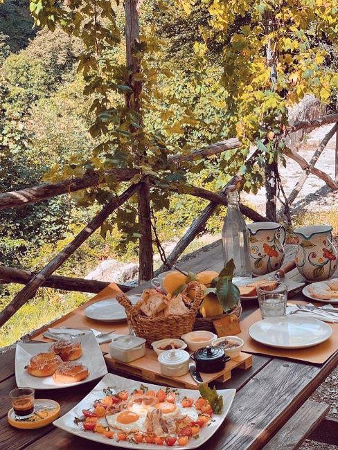 Brunch all'aperto