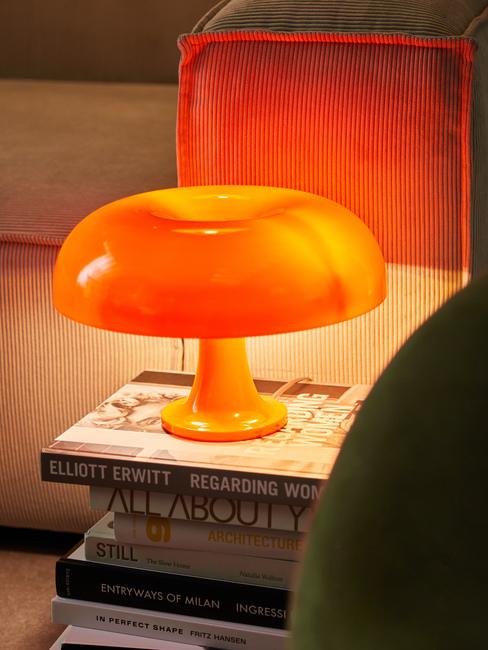lampada nessino artemide arancione
