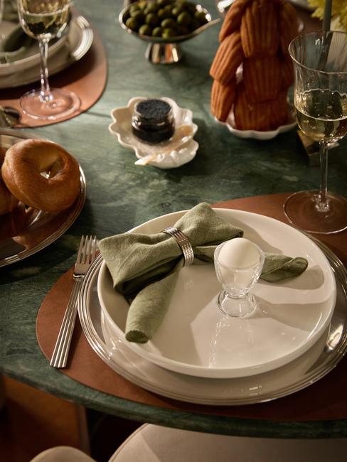 segnaposto tavola con fiocco