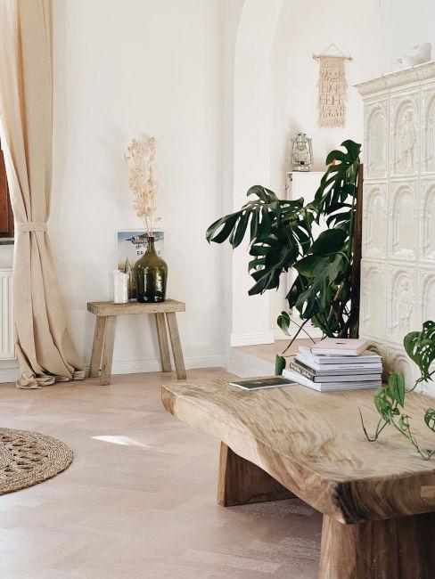 panche da interno in legno