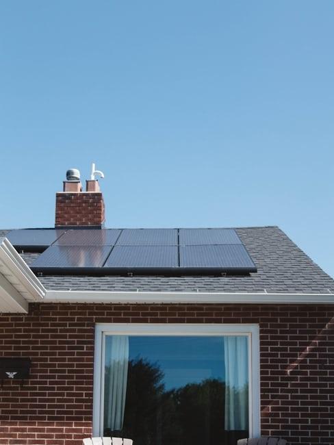 Casa passiva con impianto fotovoltaico
