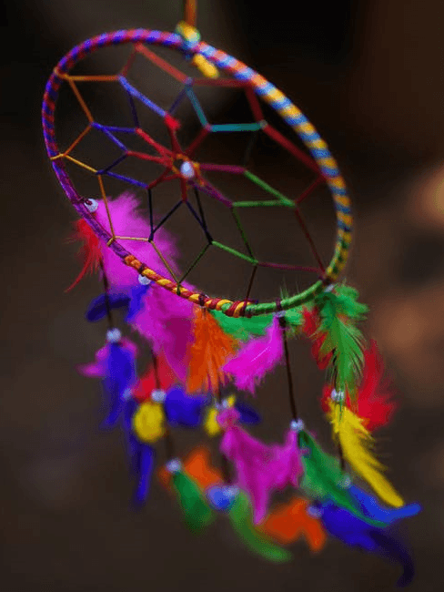 Acchiappasogni colorato