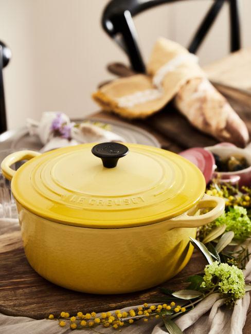 pentola giallo limone