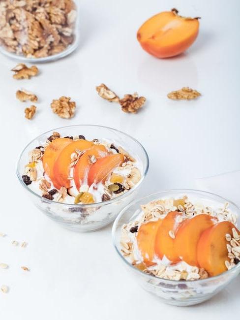 Yogurt greco con frutta