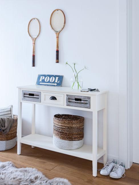 Ingresso shabby chic