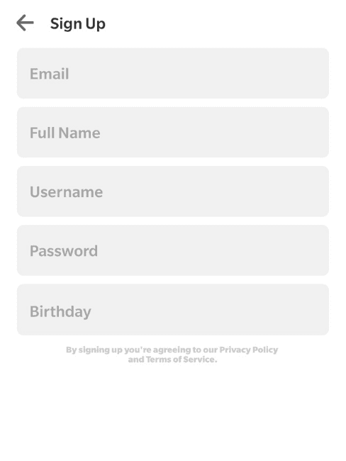 Registrazione houseparty