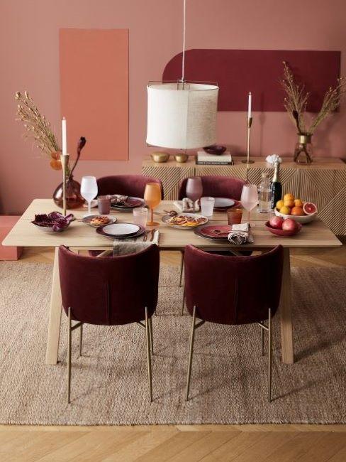 sala da pranzo stile classico moderno