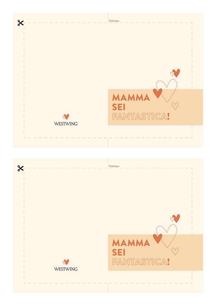 Biglietto di auguri per la mamma