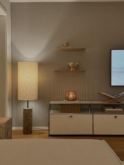 idee colori parete soggiorno