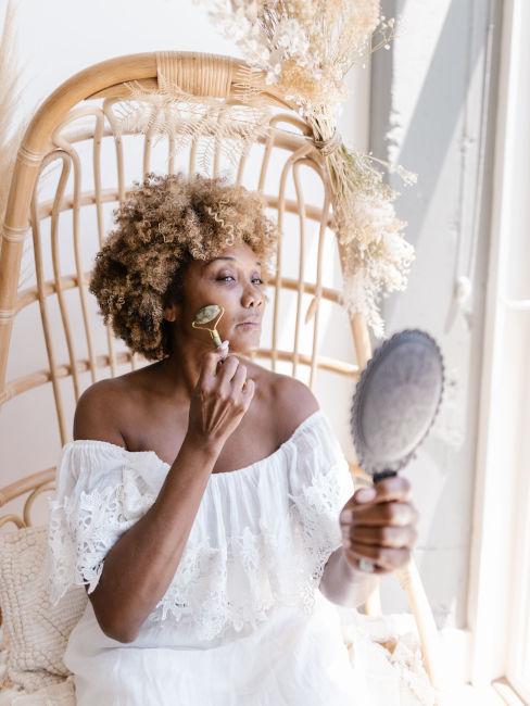 Donna beauty routine