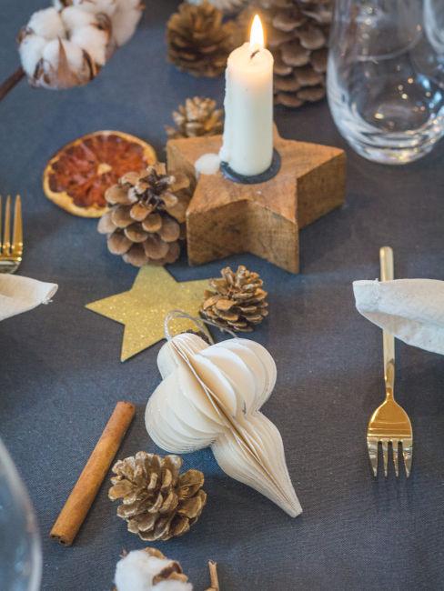 decorazioni e centrotavola natalizio fa da te