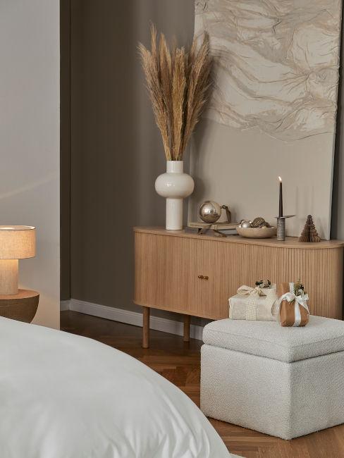 decorazioni natalizie per camera da letto