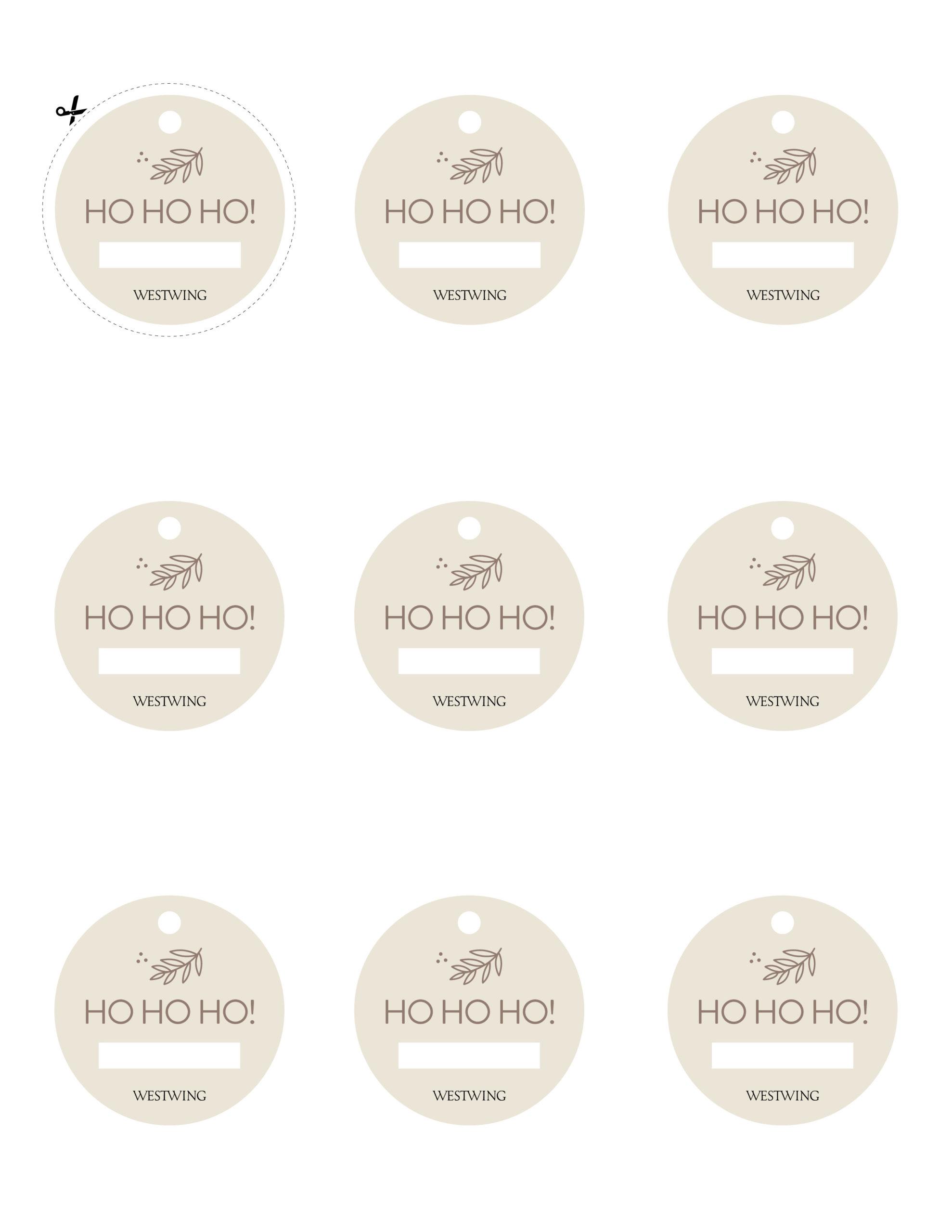 etichette regali westwing