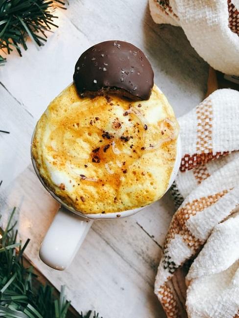 Golden milk dessert