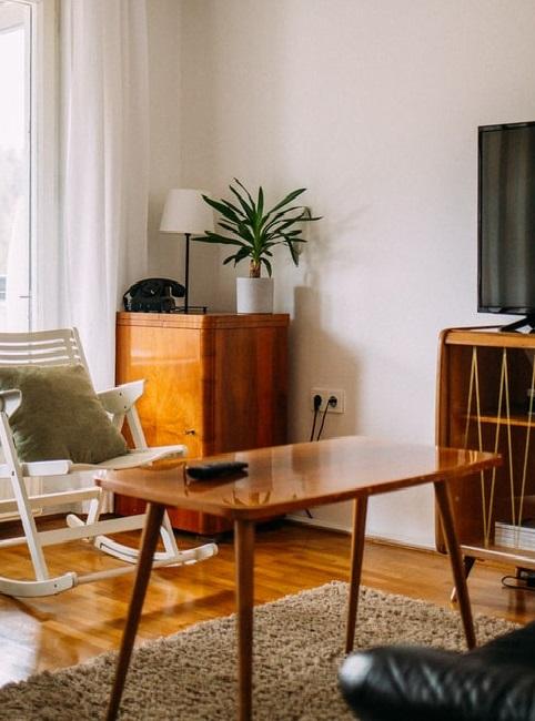 camera da letto vintage