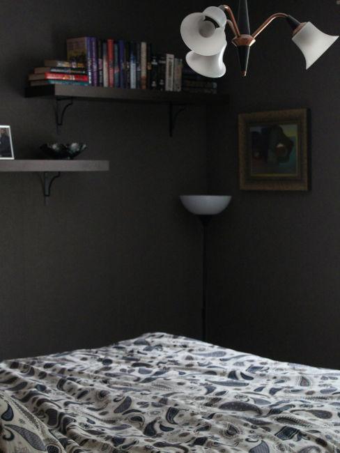 Camera da letto scura