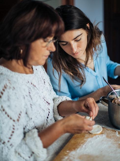 stress natalizio cucinare insieme