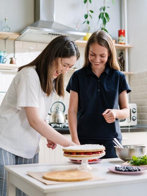 stress natalizio cucinare insieme