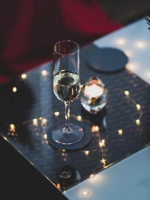 Bicchiere di prosecco