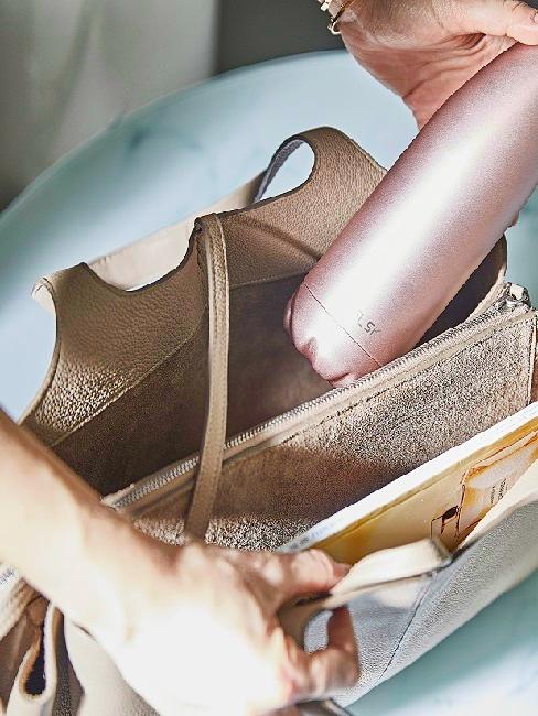 borsa con borraccia termina