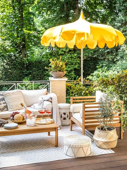 Come ombreggiare un terrazzo