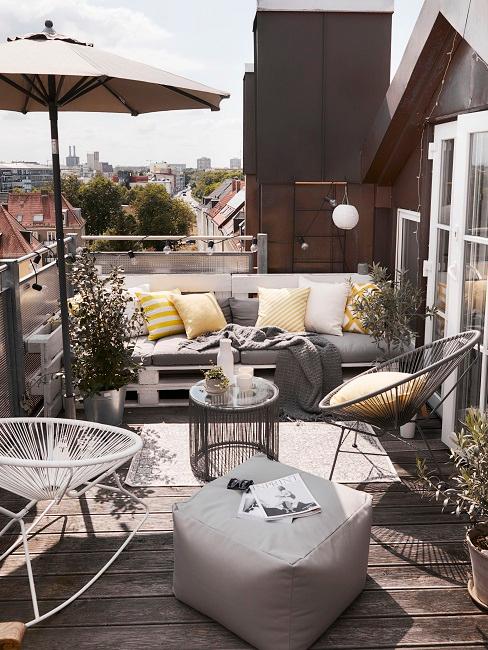 Terrazzo stile mediterraneo