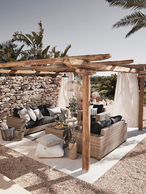 Terrazzo stile mediterraneo