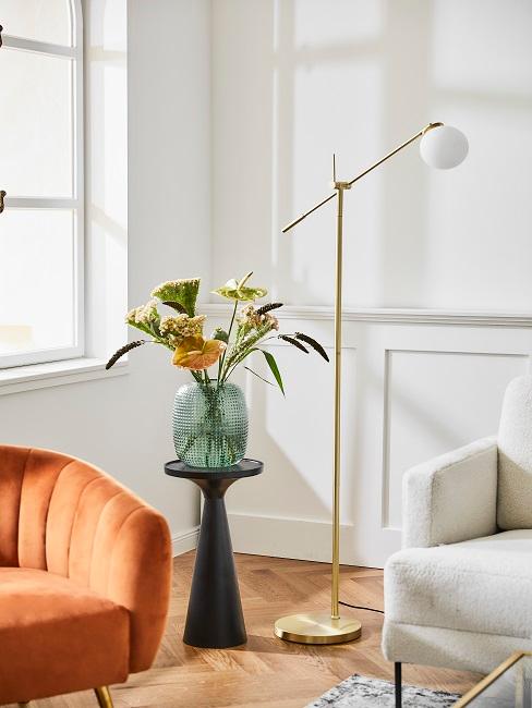 colori feng shui: poltrona arancione