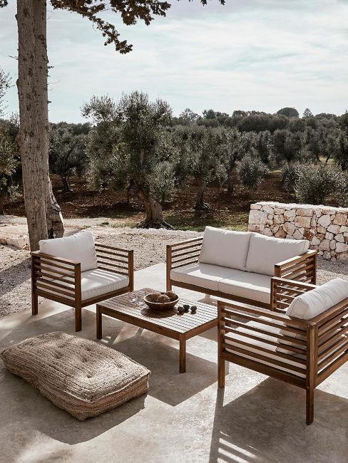 Terrazzo stile mediterraneo