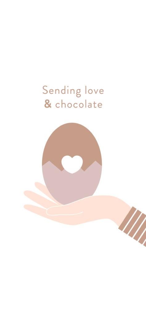 Sfondo simpatico per Pasqua