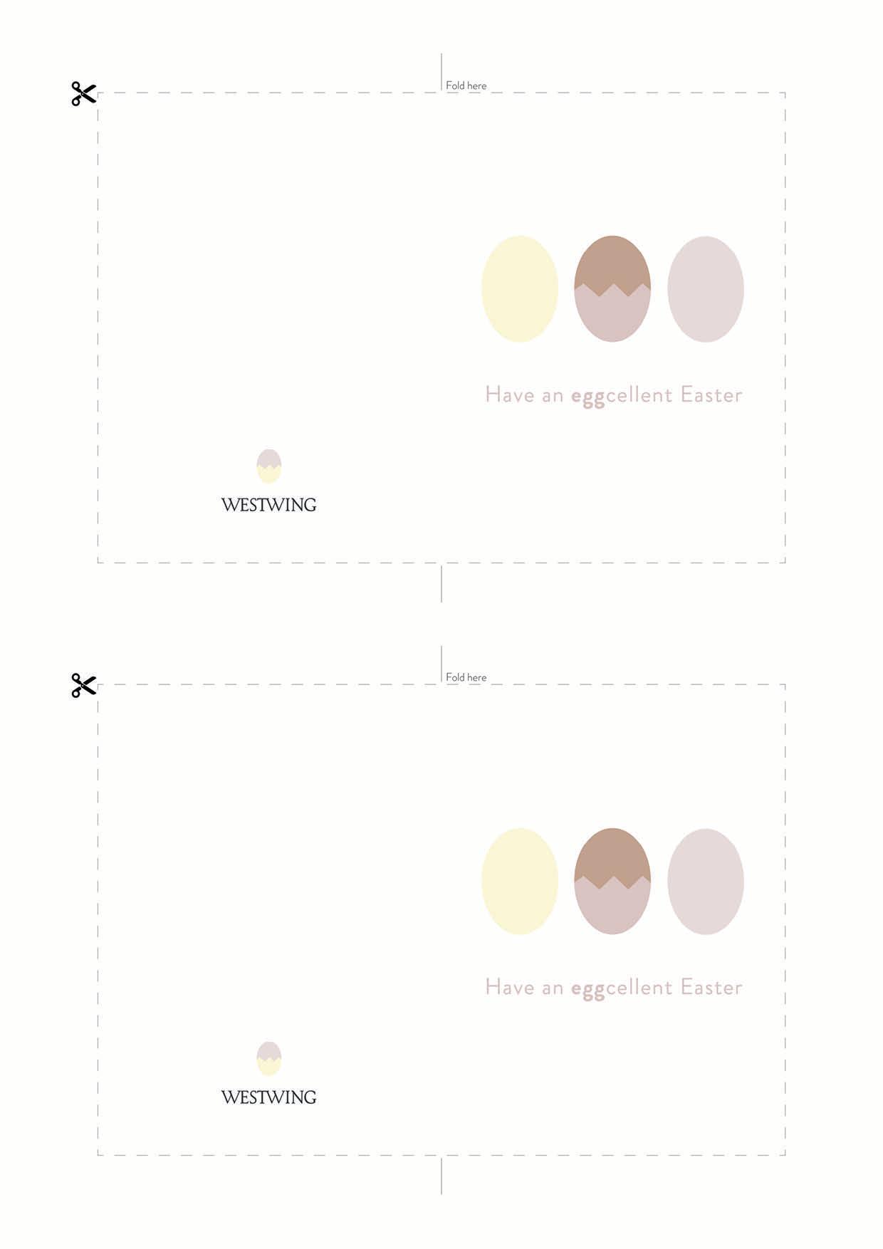 Biglietto di auguri per Pasqua