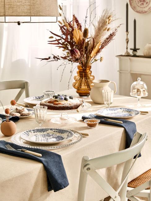 Sala da pranzo shabby chic