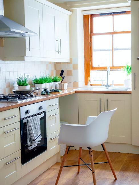 pavimentazione parquet per cucina