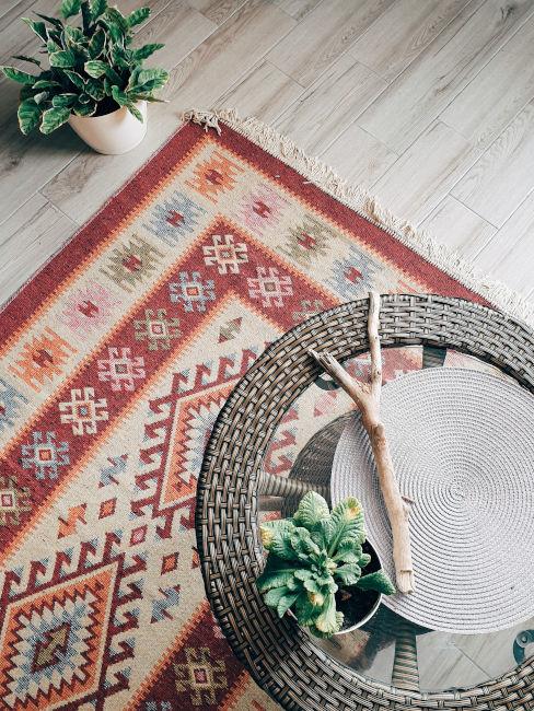 tappero da soggiorno stile etnico