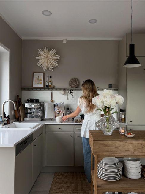 cucina color tortora