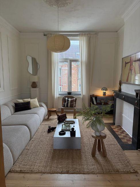 soggiorno stretto e lungo