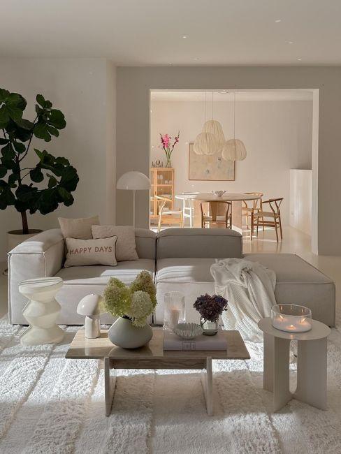 soggiorno in stile scandinavo