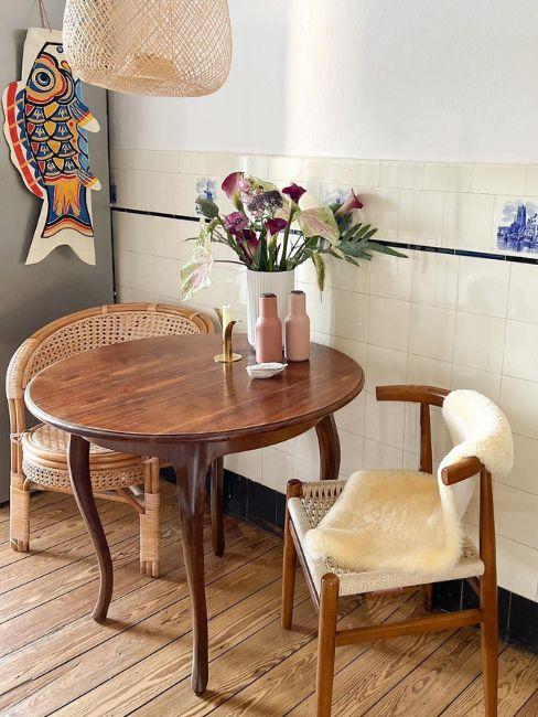 cucina in stile rustico