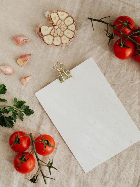 menu estivo