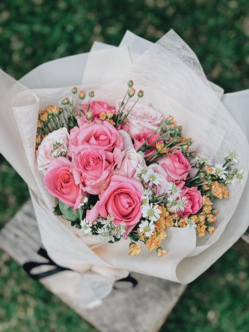 bouquet di fiori come idea regalo per maestre