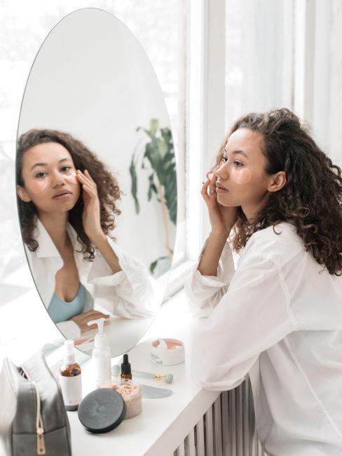 maschera occhi come rimedio naturale per occhiaie