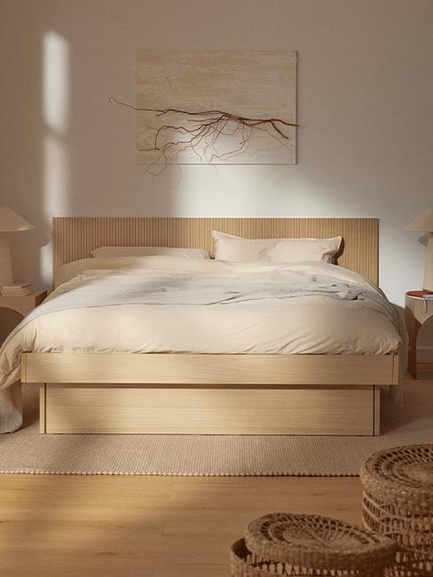 camera da letto in stile giapponese