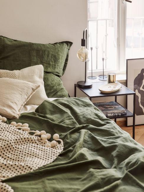 copriletto verde oliva