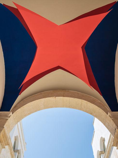 Soffitto a volta decorato