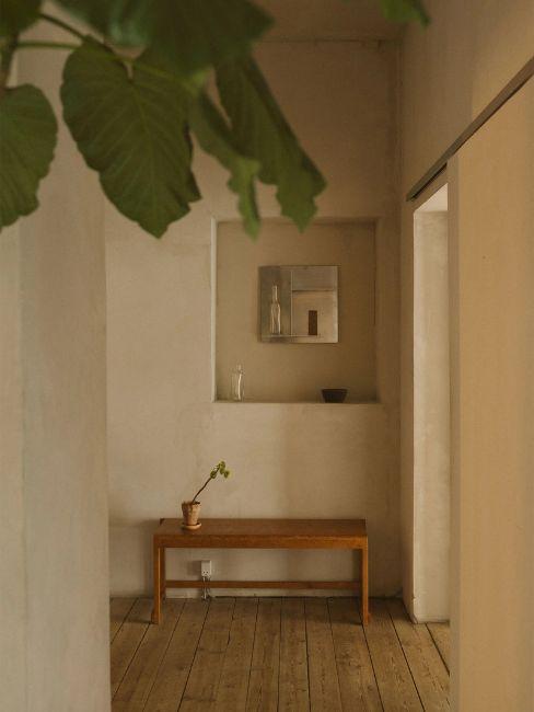 panca in legno di betulla FRAMA