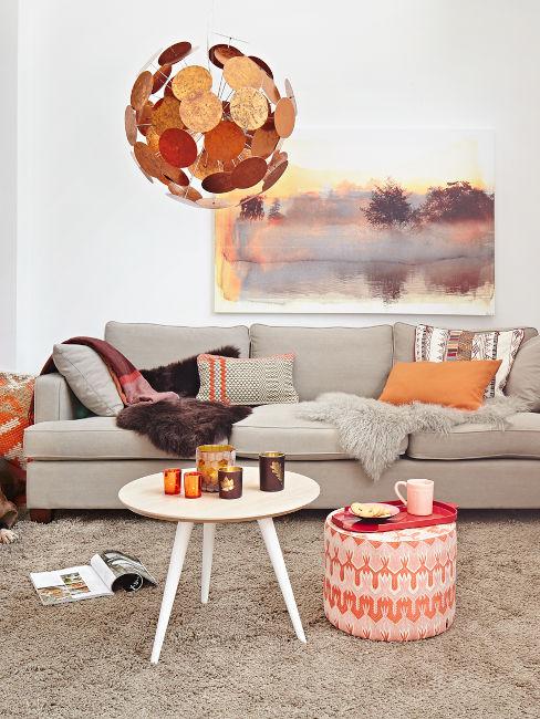 lampadario design bronzo