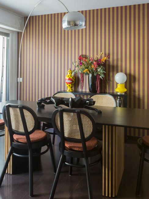 Sala da pranzo eclettica