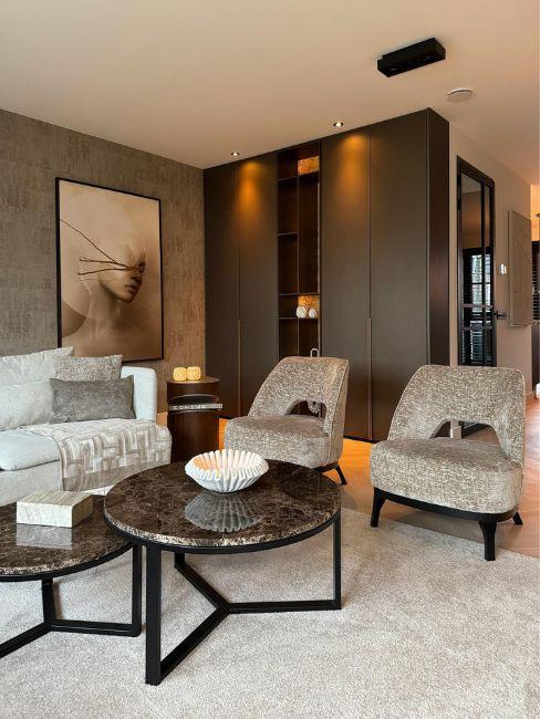 soggiorno in stile moderno