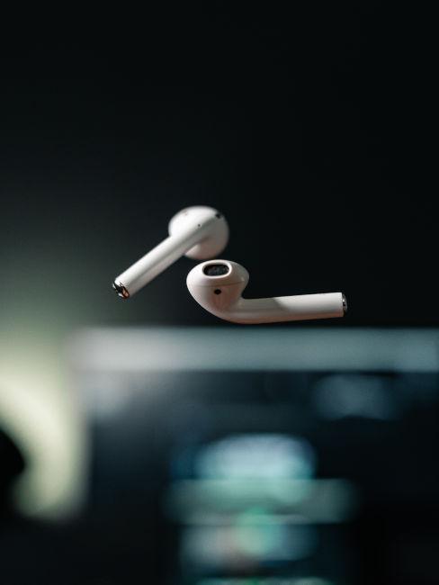Auricolari bluetooth bianchi