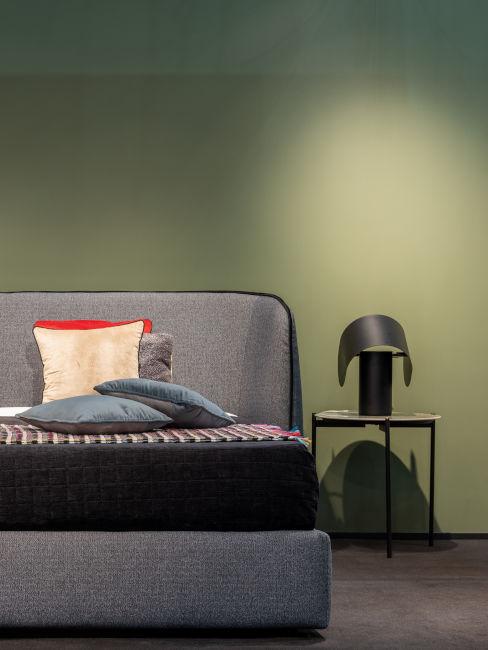 Camera da letto color kaki